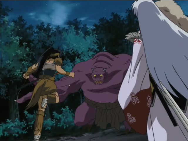 Inuyasha Ep 99: Wolves Demons and Humans @ 00:17:46