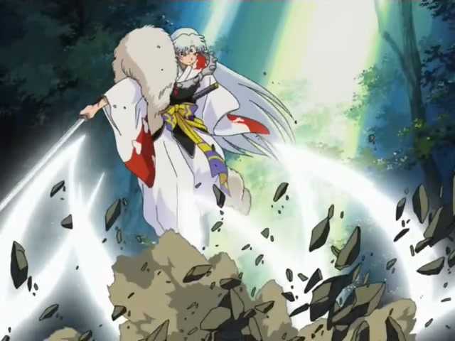Inuyasha Ep 100: Truth Behind the Nightmare Battle in the Forest of Sorrow @ 00:01:16