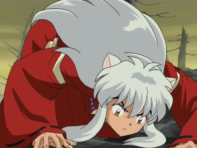 Inuyasha Ep 100: Truth Behind the Nightmare Battle in the Forest of Sorrow @ 00:02:07