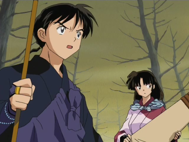 Inuyasha Ep 100: Truth Behind the Nightmare Battle in the Forest of Sorrow @ 00:03:36