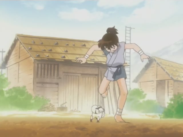 Inuyasha Ep 100: Truth Behind the Nightmare Battle in the Forest of Sorrow @ 00:07:01