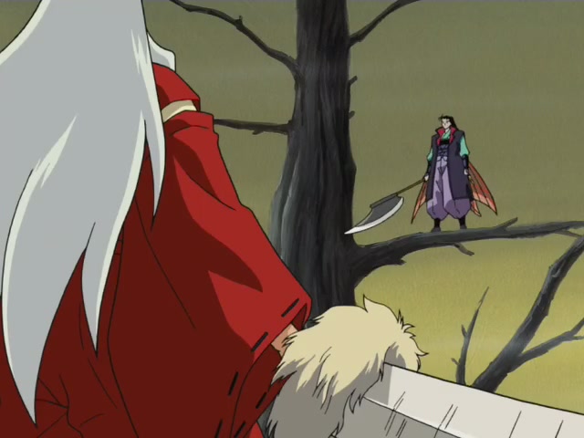 Inuyasha Ep 100: Truth Behind the Nightmare Battle in the Forest of Sorrow @ 00:10:35