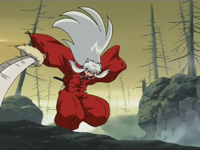 Inuyasha Ep 100: Truth Behind the Nightmare Battle in the Forest of Sorrow @ 00:10:54