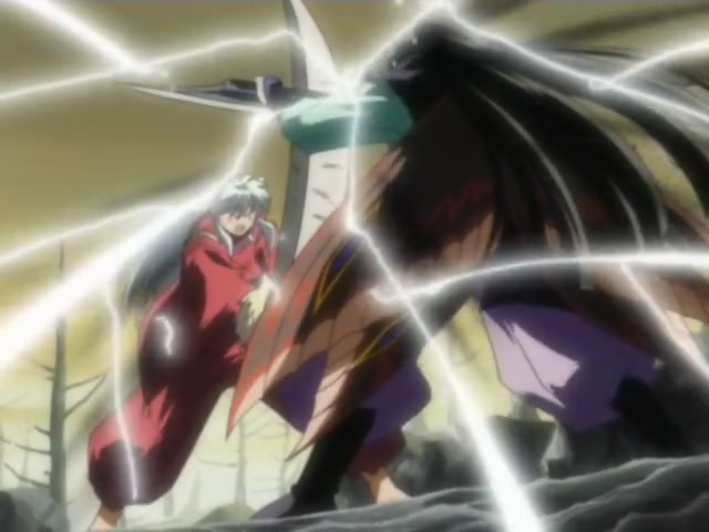 Inuyasha Ep 100: Truth Behind the Nightmare Battle in the Forest of Sorrow @ 00:11:12