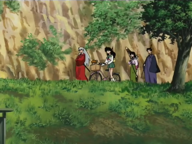 Inuyasha Ep 103: The Band of Seven Resurrected @ 00:04:50