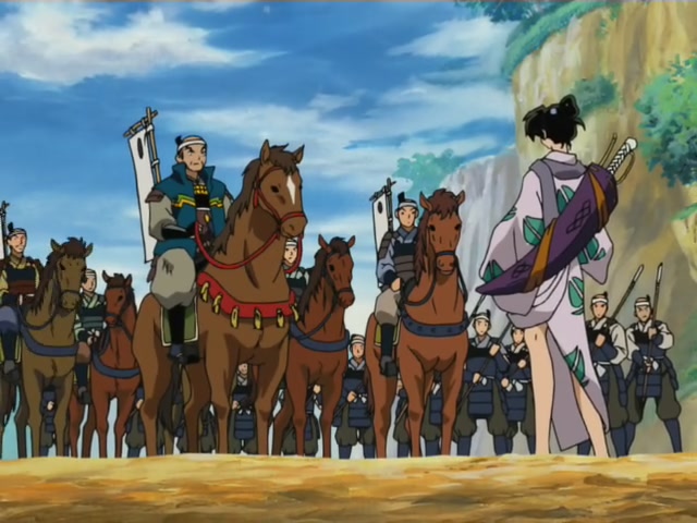 Inuyasha Ep 103: The Band of Seven Resurrected @ 00:12:54