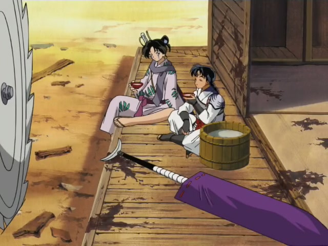 Inuyasha Ep 120: Bankotsu Fallen @ 00:04:36