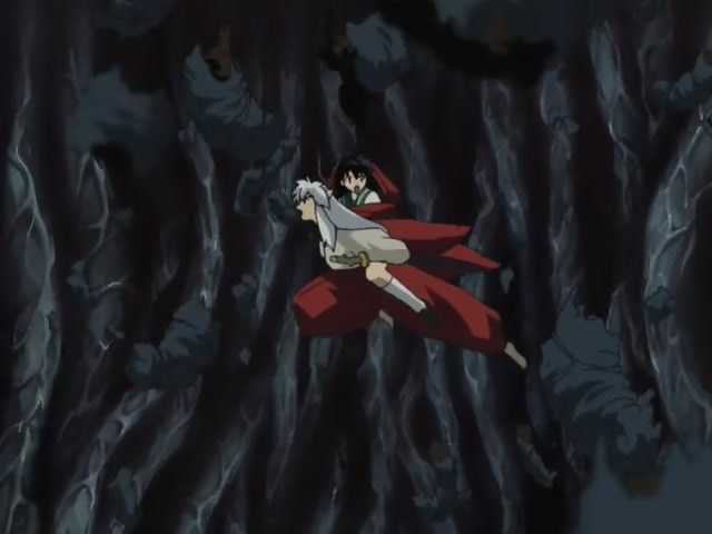 Inuyasha Ep 124: The Castle of Flesh @ 00:02:35