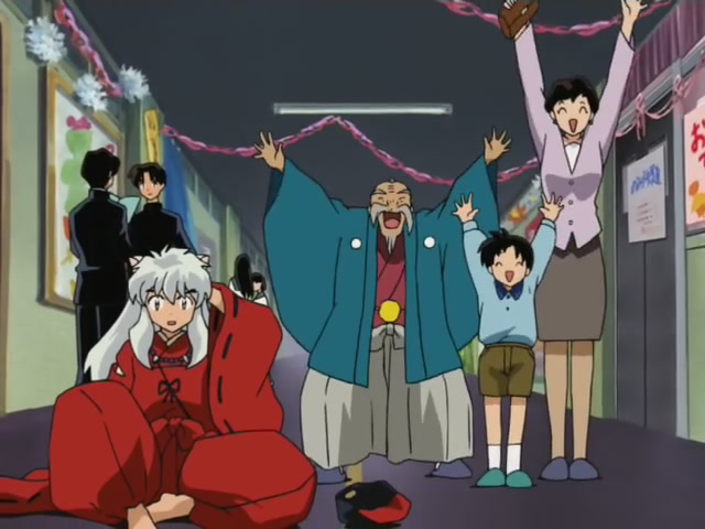 Inuyasha Ep 128: The Barrier Breaks @ 00:07:28