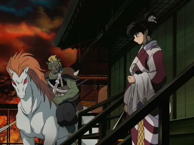 Inuyasha Ep 142: The Castle of Flesh @ 00:08:15
