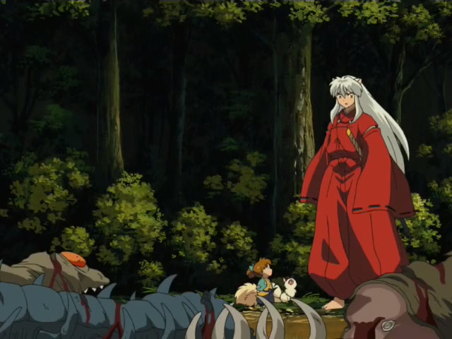 Inuyasha Ep 151: The Castle of Flesh @ 00:05:32