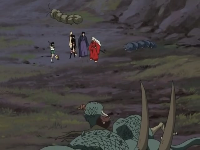 Inuyasha Ep 165: Bankotsu Fallen @ 00:17:24
