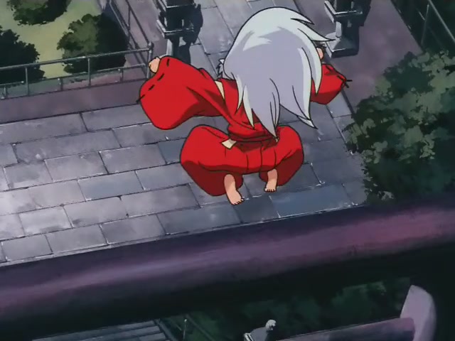 Inuyasha Ep 1: The Girl Who Overcame Time @ 00:45