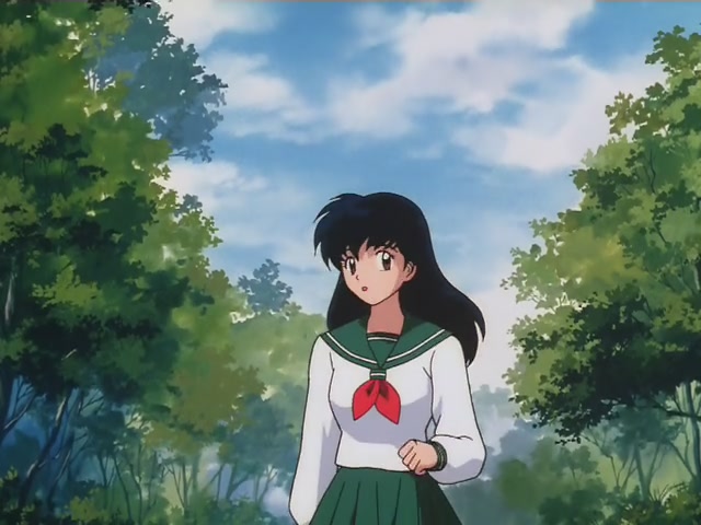 Inuyasha Ep 1: The Girl Who Overcame Time @ 07:45
