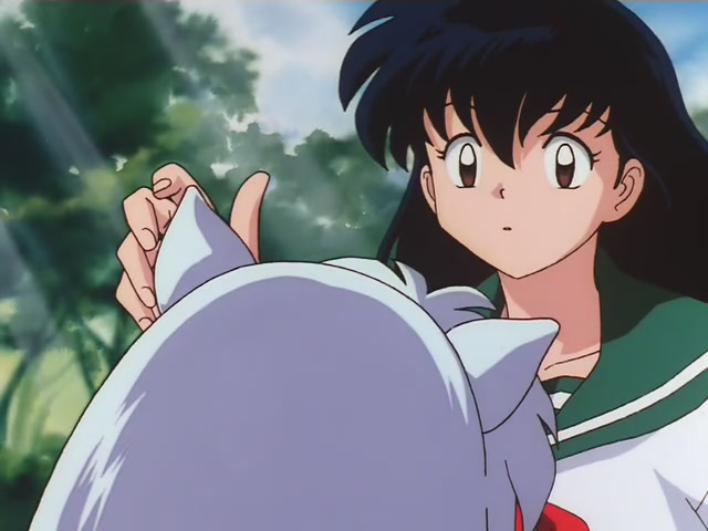 Inuyasha Ep 1: The Girl Who Overcame Time @ 08:23