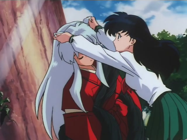Inuyasha Ep 1: The Girl Who Overcame Time @ 08:31