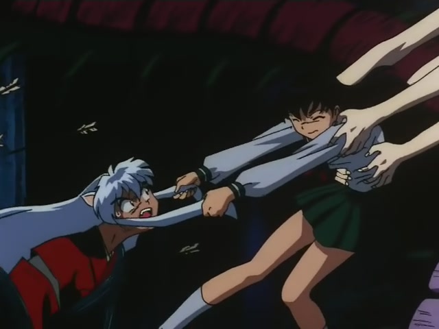 Inuyasha Ep 1: The Girl Who Overcame Time @ 15:15