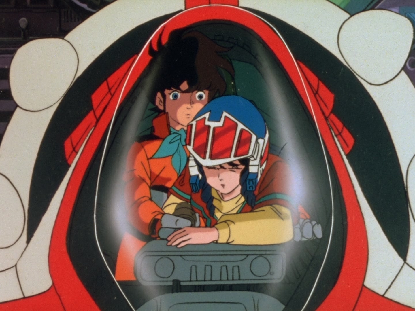 Super Dimension Fortress Macross Ep 3: Space Fold @ 16:25