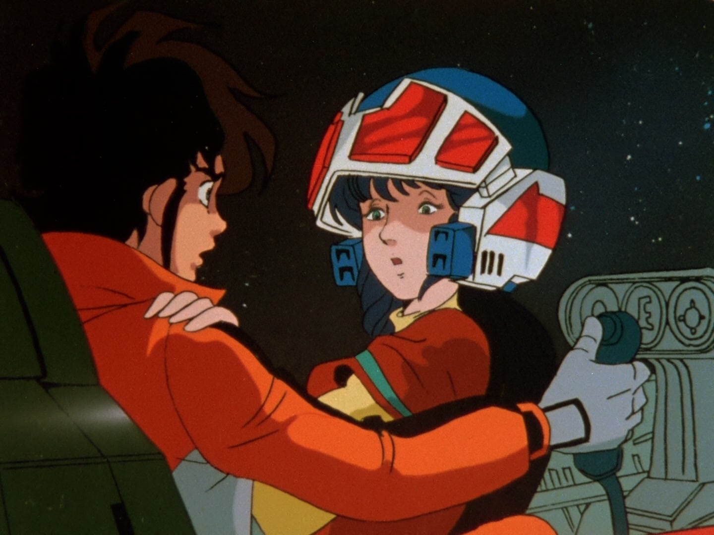 Super Dimension Fortress Macross Ep 3: Space Fold @ 21:20