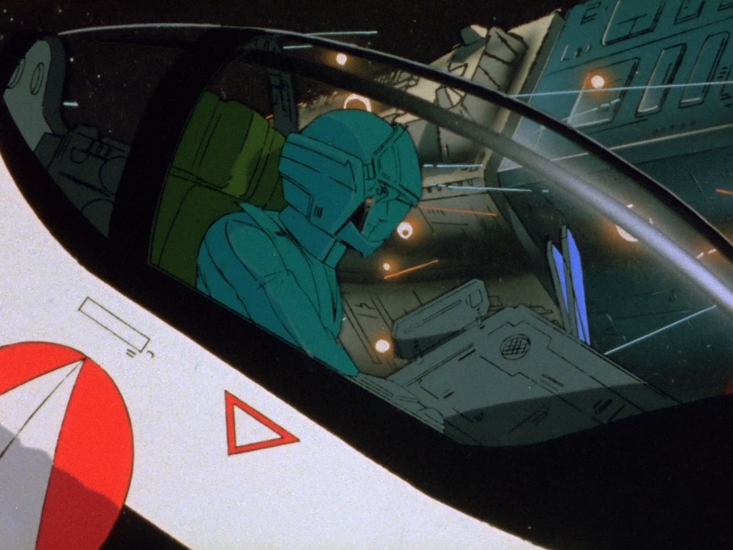 Super Dimension Fortress Macross Ep 5: Transformation @ 16:18