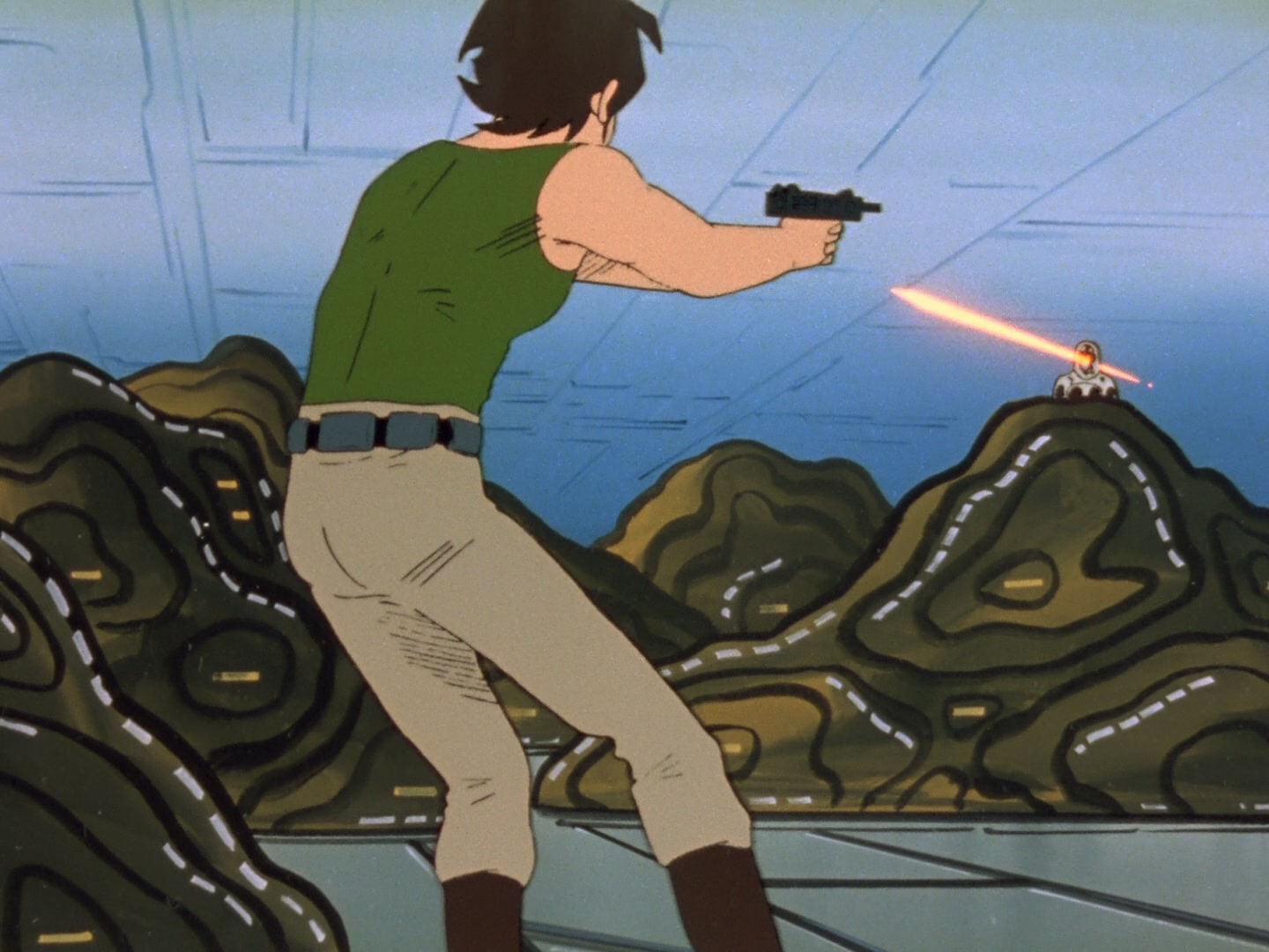 Super Dimension Fortress Macross Ep 6: Daedalus Attack @ 02:16