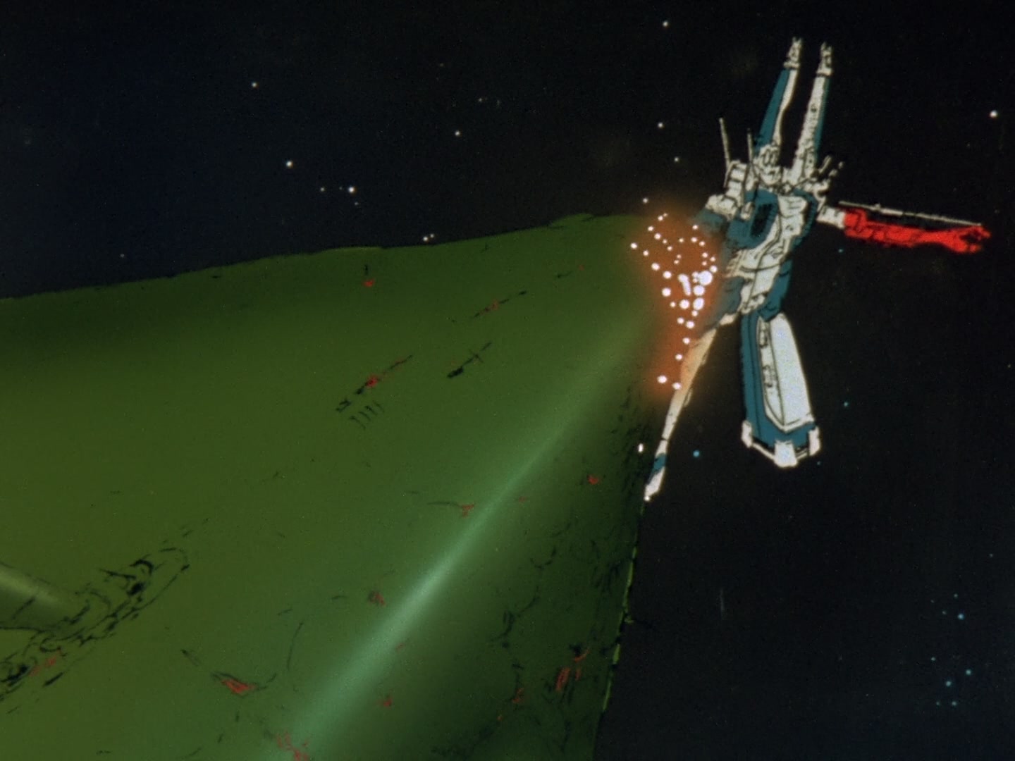 Super Dimension Fortress Macross Ep 6: Daedalus Attack @ 21:51