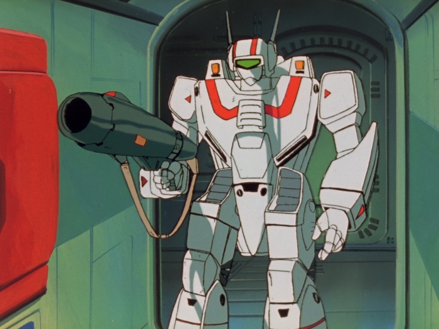 Super Dimension Fortress Macross Ep 6: Daedalus Attack @ 23:03