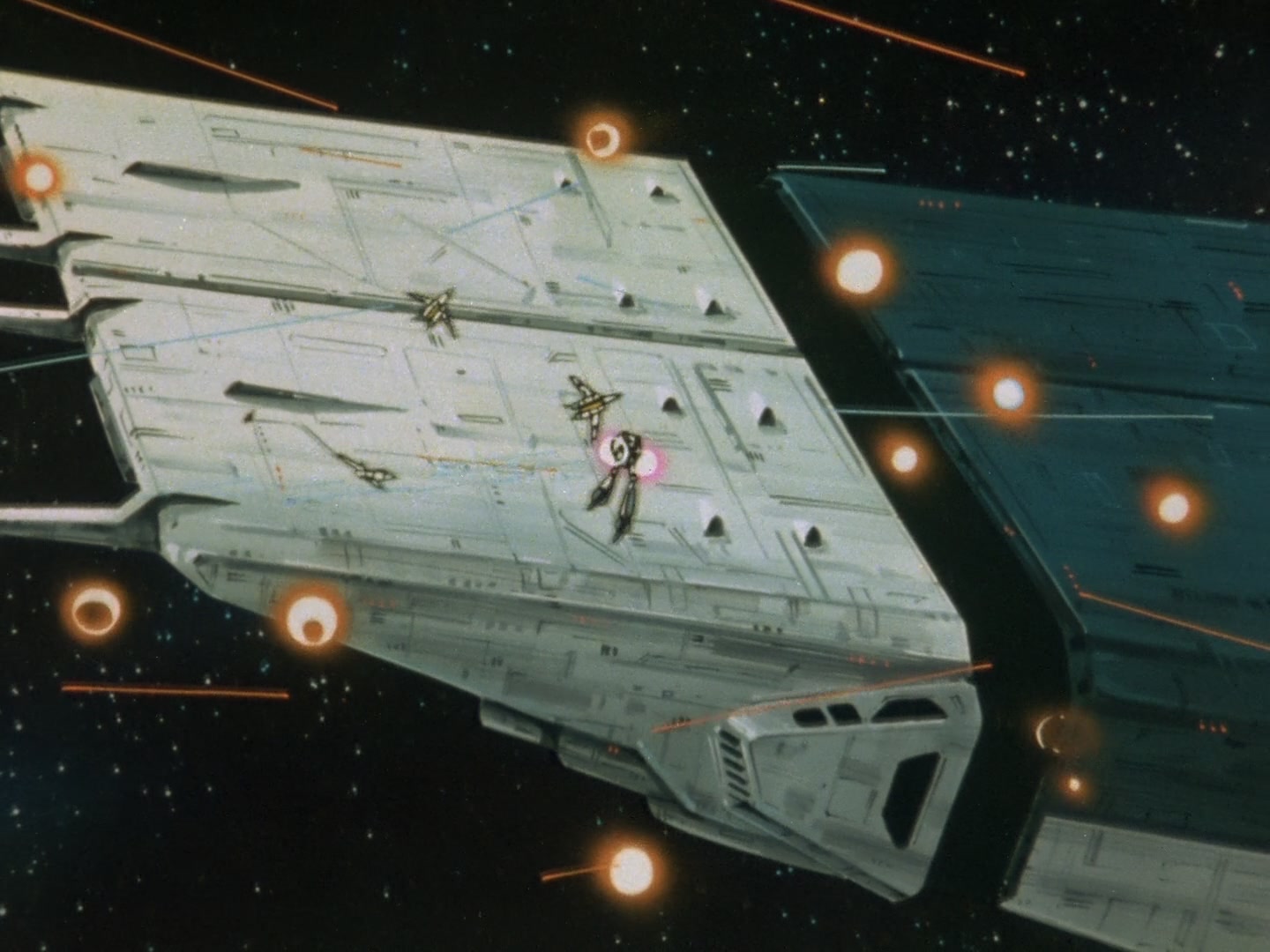 Super Dimension Fortress Macross Ep 6: Daedalus Attack @ 23:39