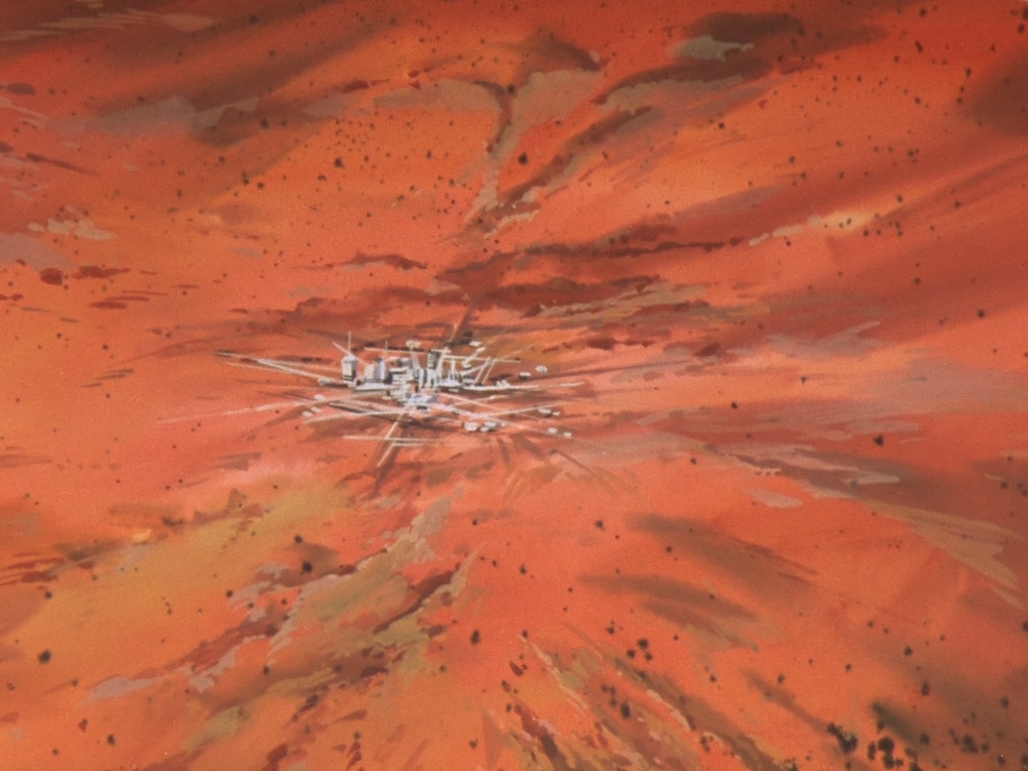 Super Dimension Fortress Macross Ep 7: Bye Bye Mars @ 10:03