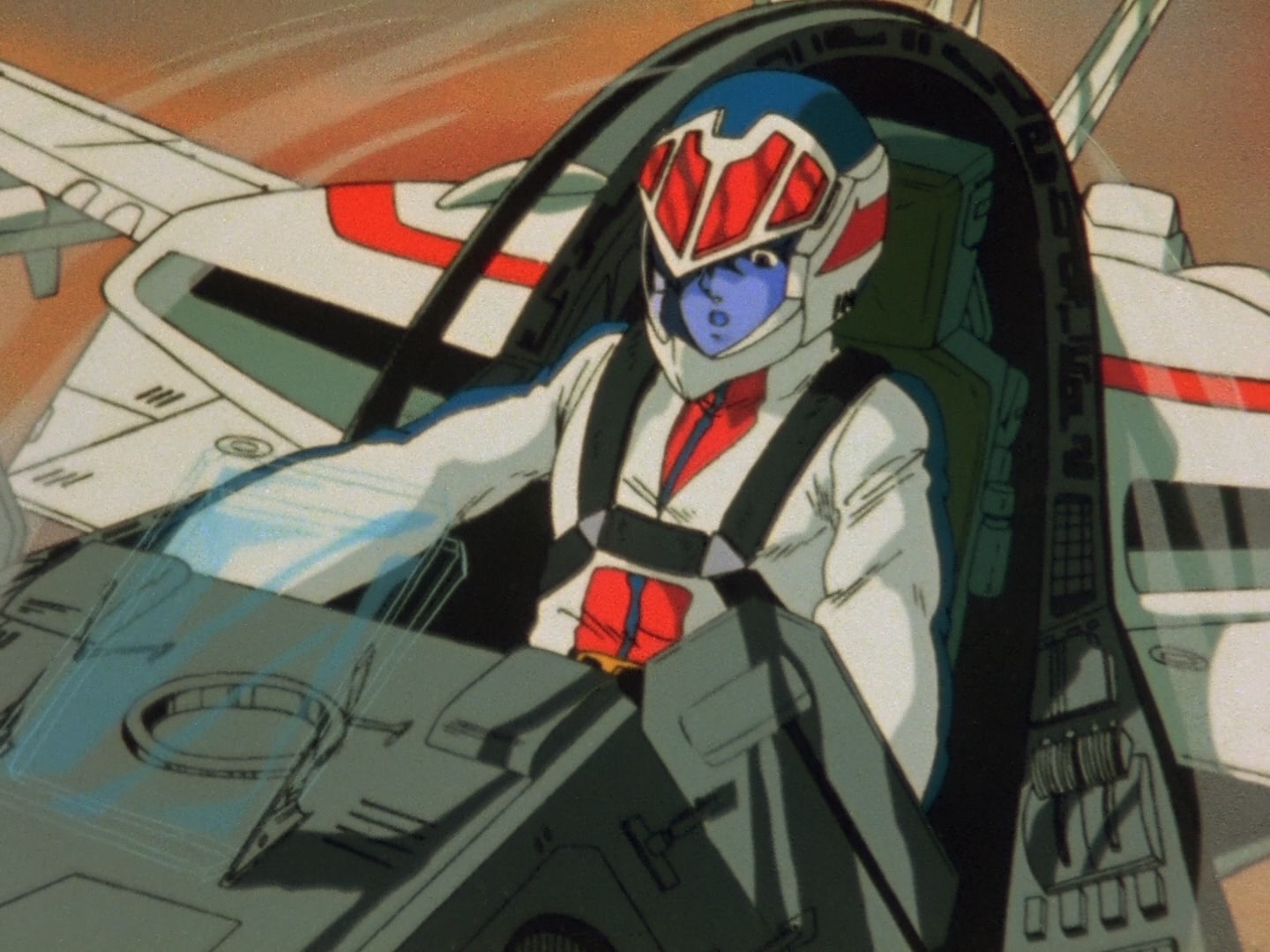 Super Dimension Fortress Macross Ep 7: Bye Bye Mars @ 20:20