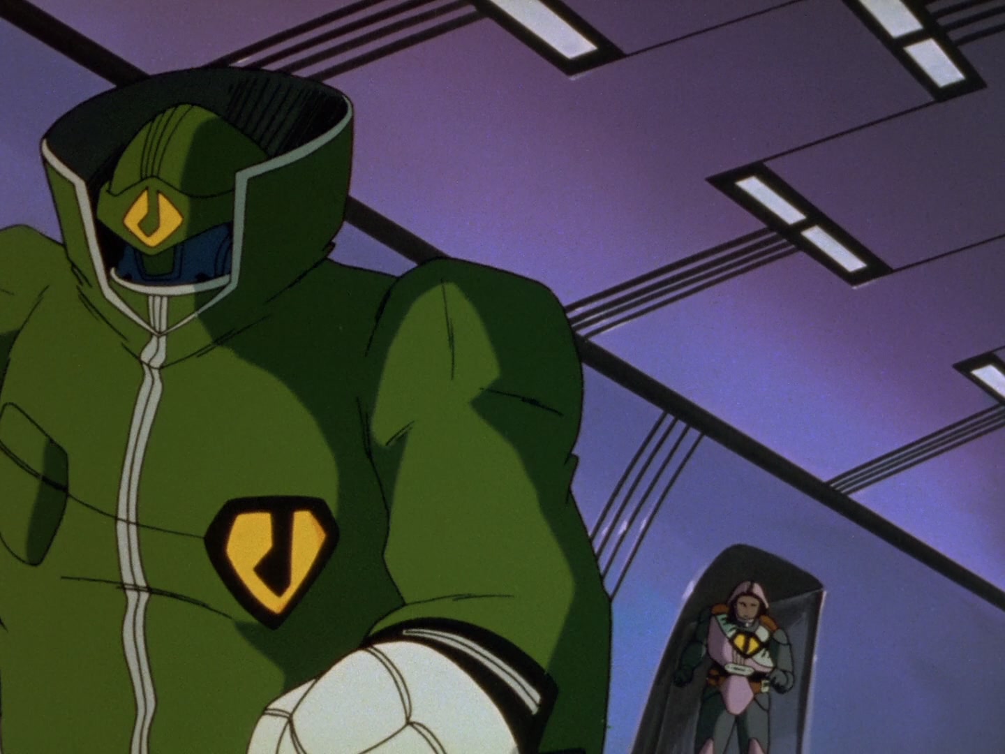 Super Dimension Fortress Macross Ep 12: Big Escape @ 06:14
