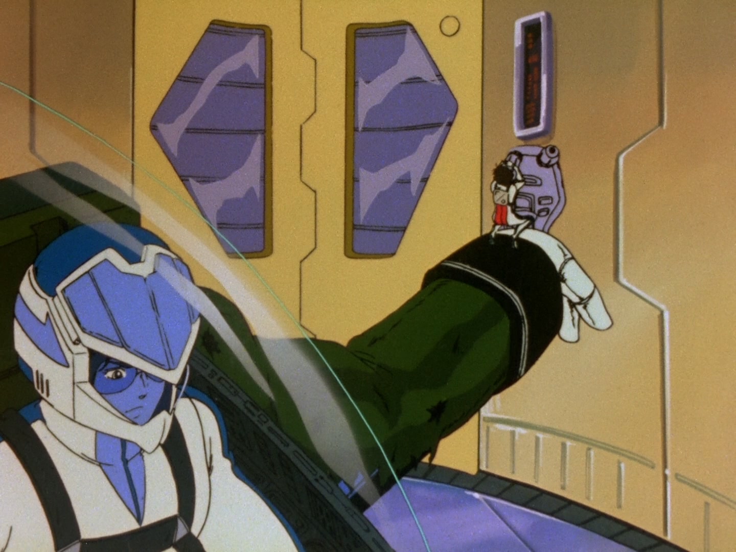 Super Dimension Fortress Macross Ep 12: Big Escape @ 07:24