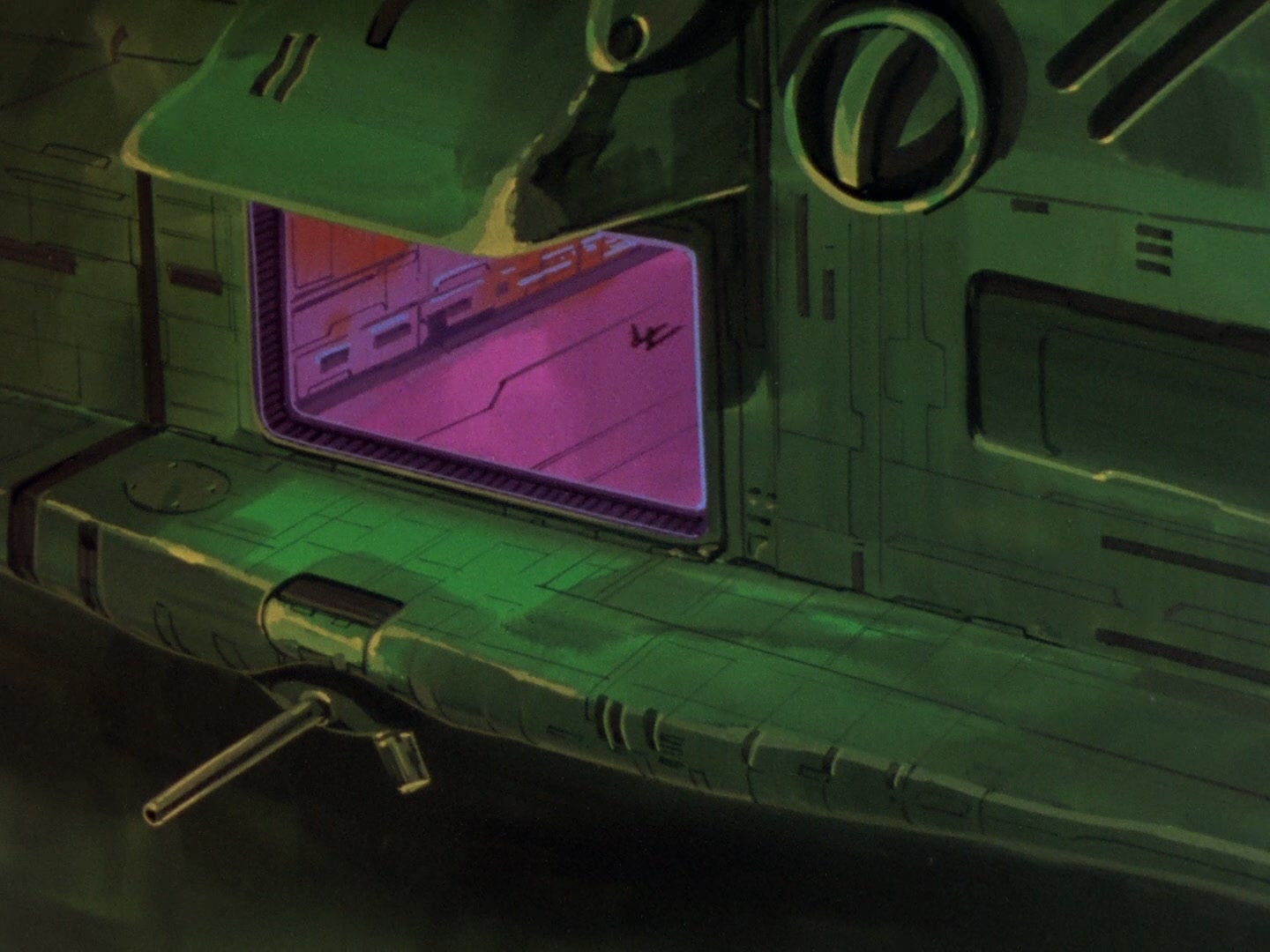 Super Dimension Fortress Macross Ep 12: Big Escape @ 16:40