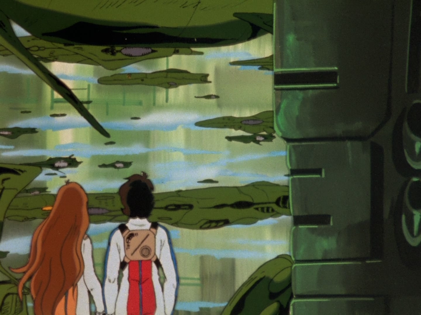 Super Dimension Fortress Macross Ep 12: Big Escape @ 16:49
