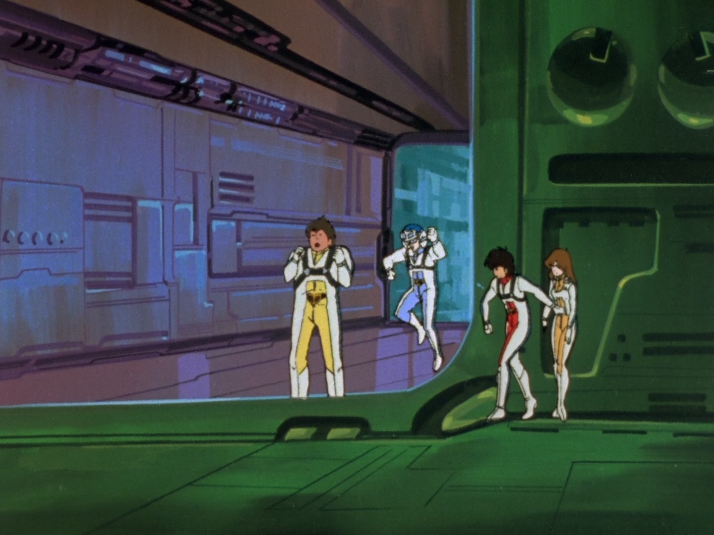 Super Dimension Fortress Macross Ep 12: Big Escape @ 17:07