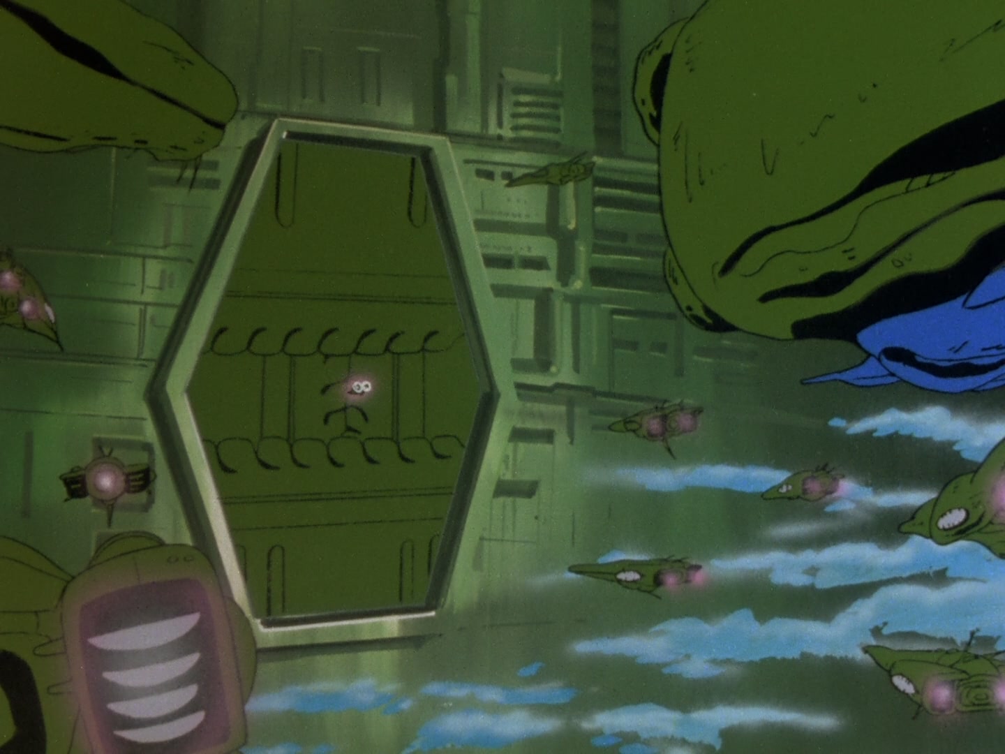 Super Dimension Fortress Macross Ep 12: Big Escape @ 18:00