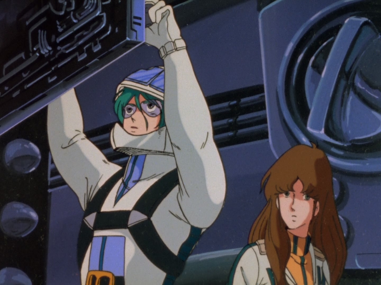 Super Dimension Fortress Macross Ep 12: Big Escape @ 21:14