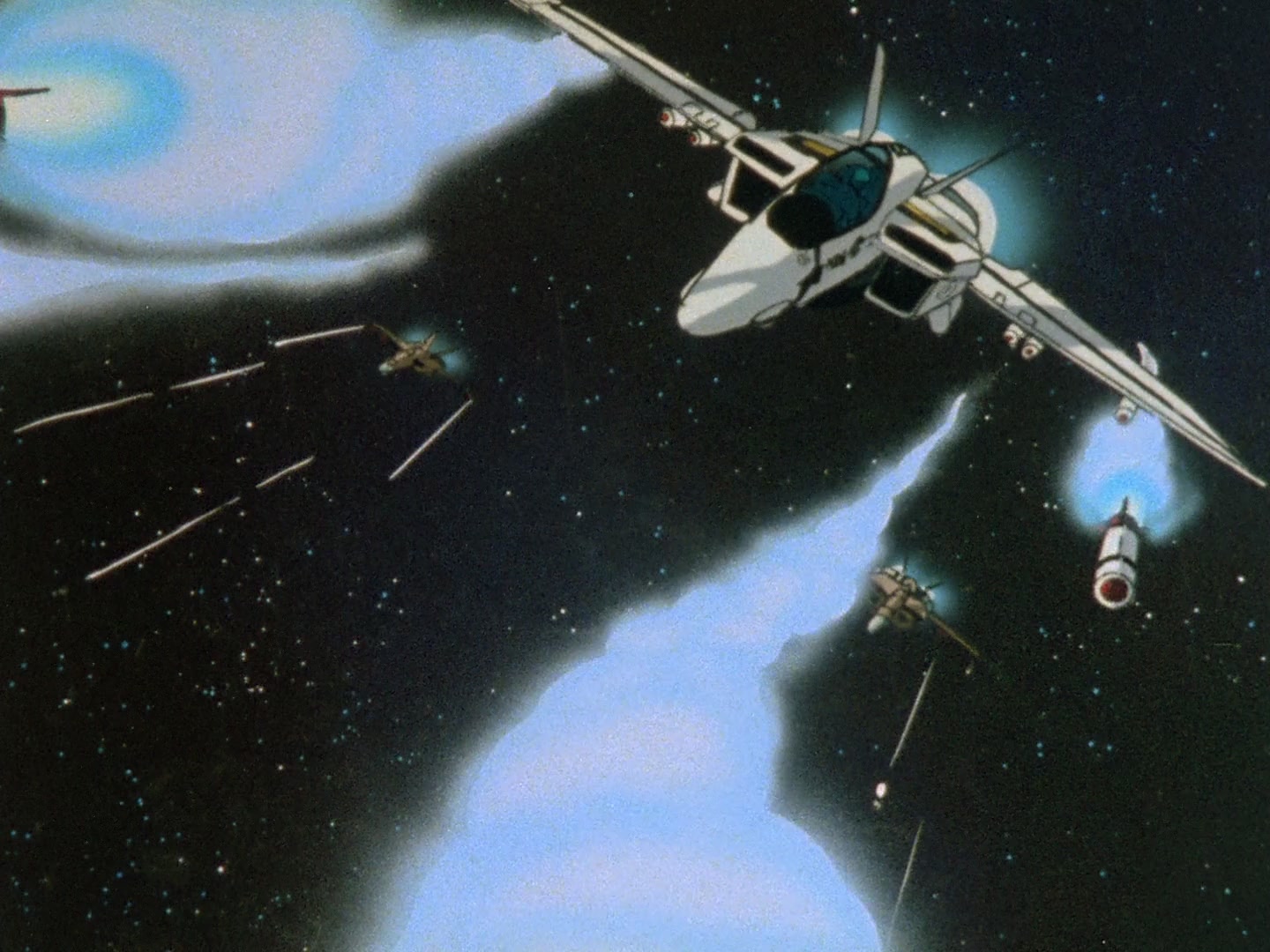 Super Dimension Fortress Macross Ep 12: Big Escape @ 21:32