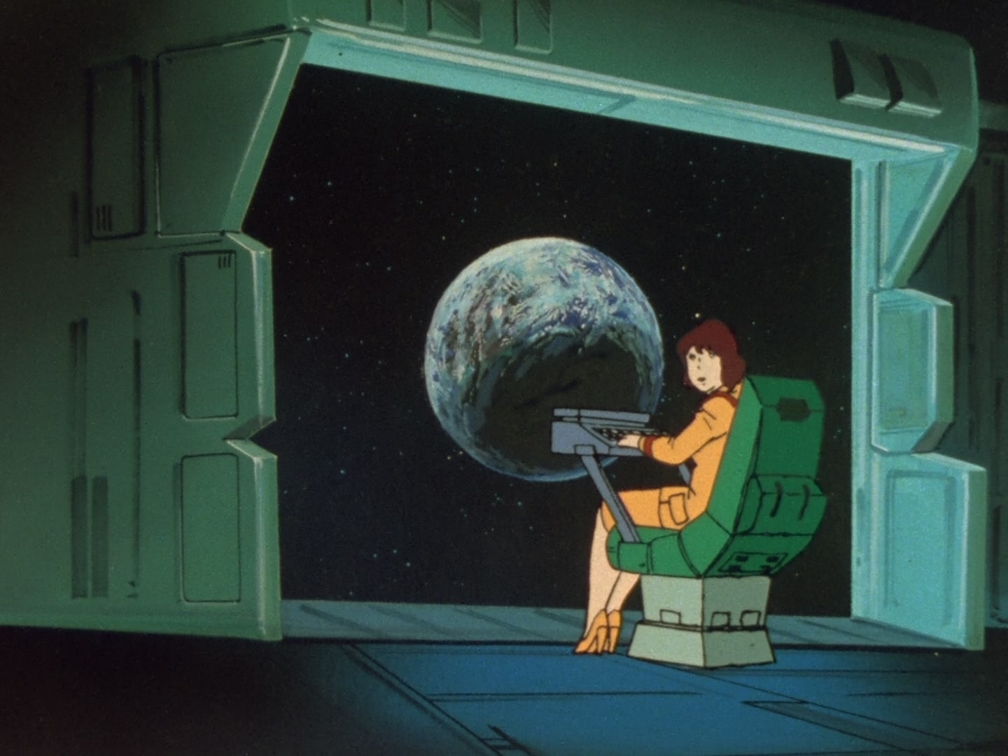 Super Dimension Fortress Macross Ep 13: Blue Wind @ 02:06