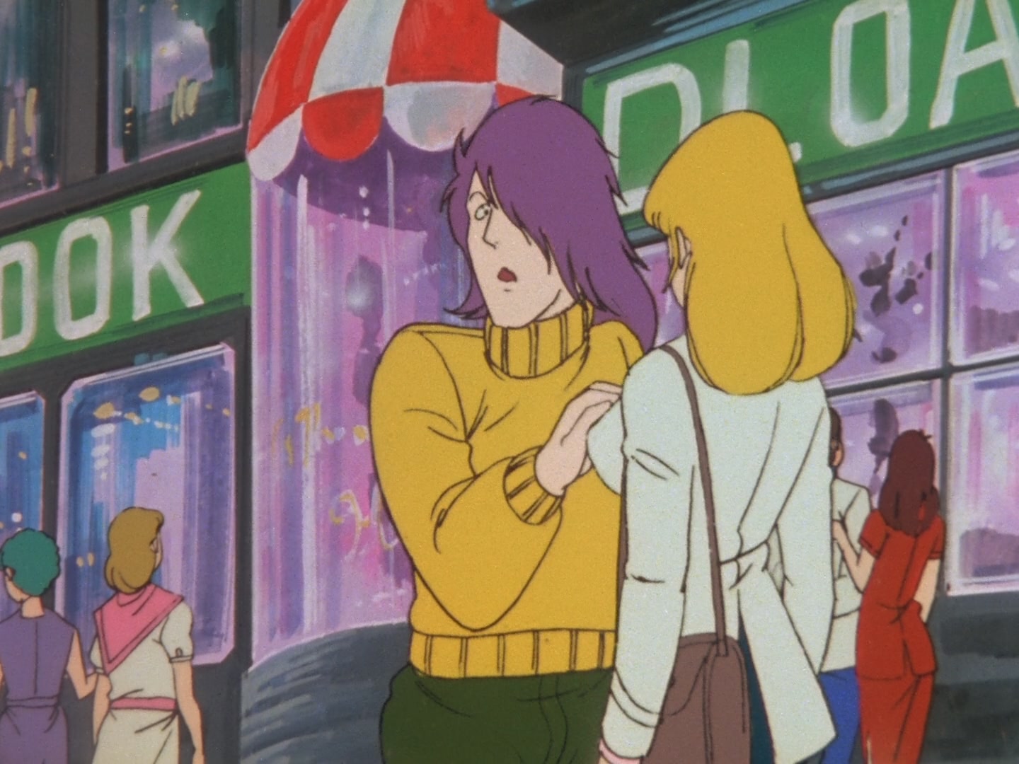 Super Dimension Fortress Macross Ep 13: Blue Wind @ 08:08