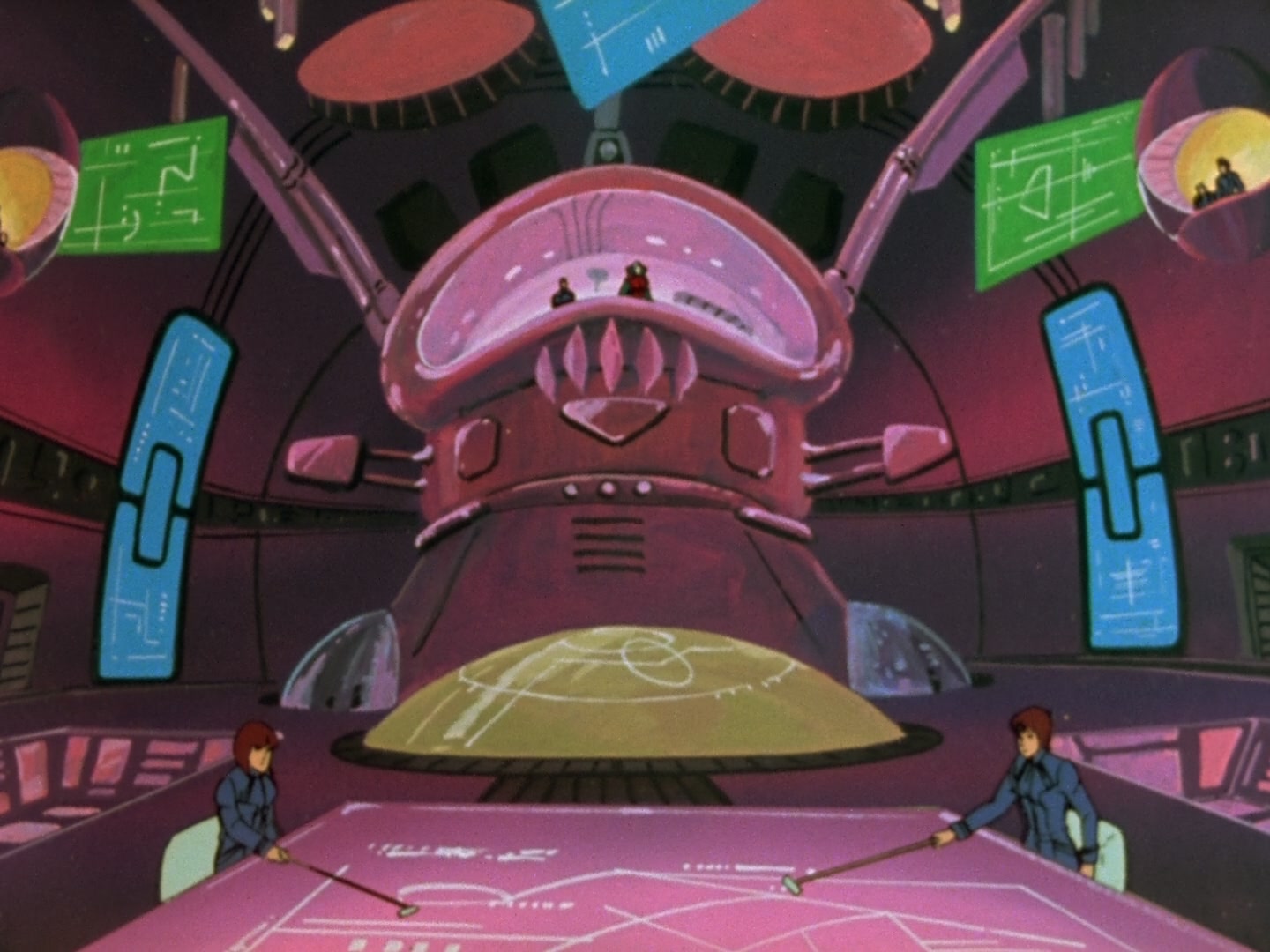 Super Dimension Fortress Macross Ep 13: Blue Wind @ 14:45