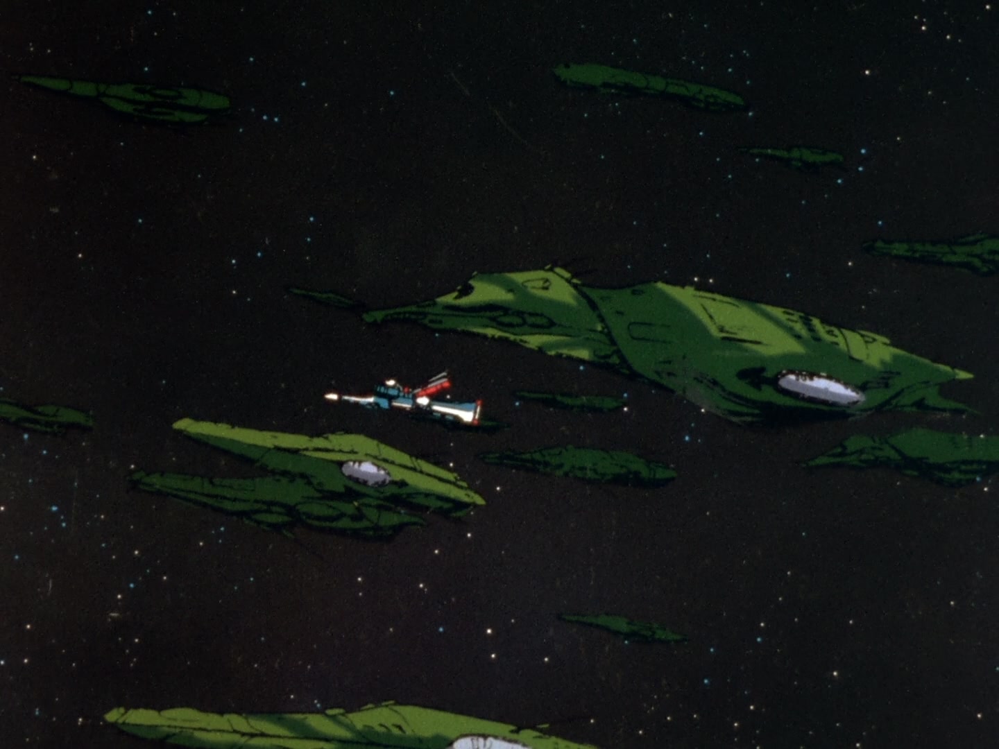 Super Dimension Fortress Macross Ep 13: Blue Wind @ 20:12