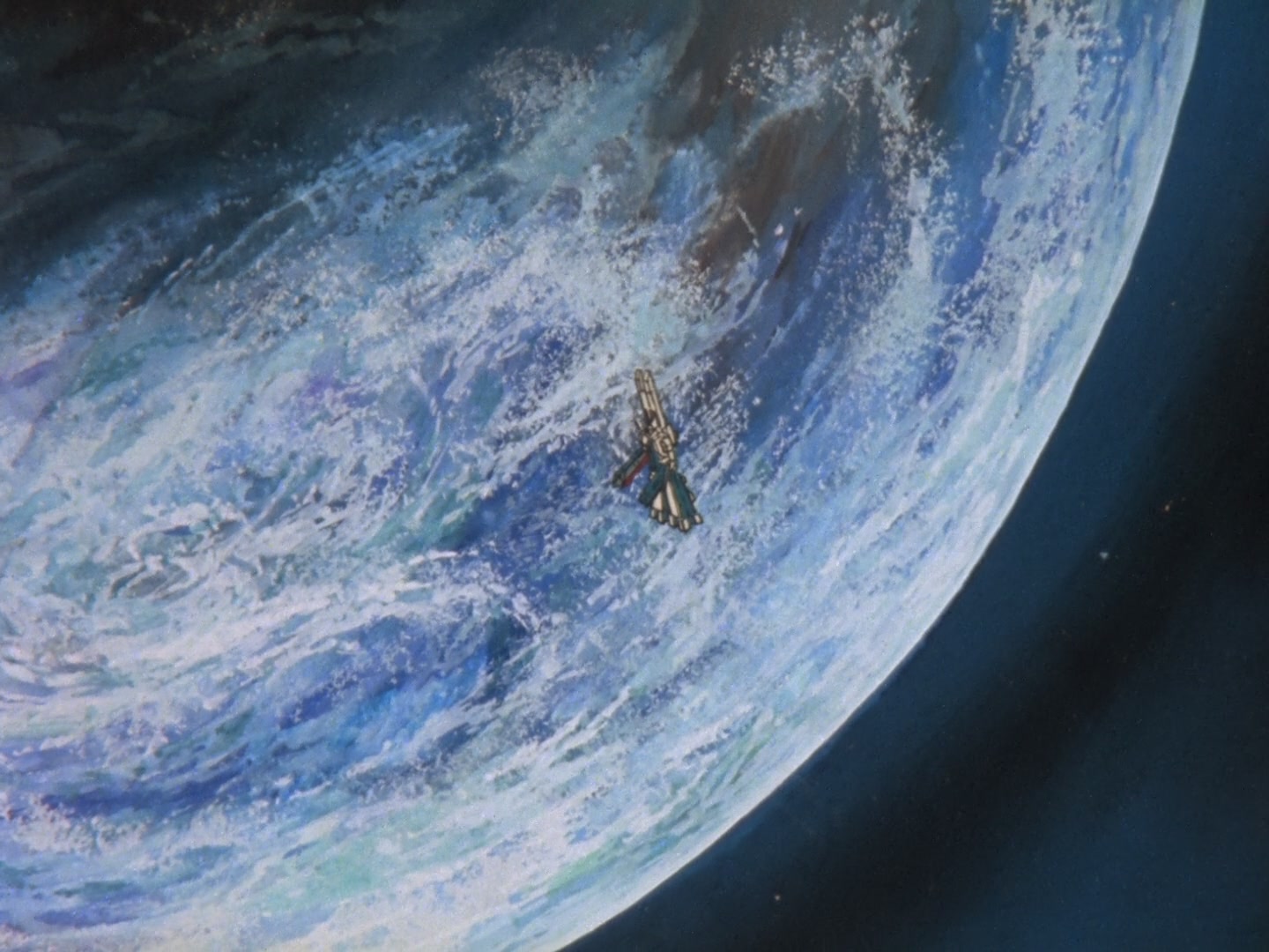 Super Dimension Fortress Macross Ep 13: Blue Wind @ 20:30