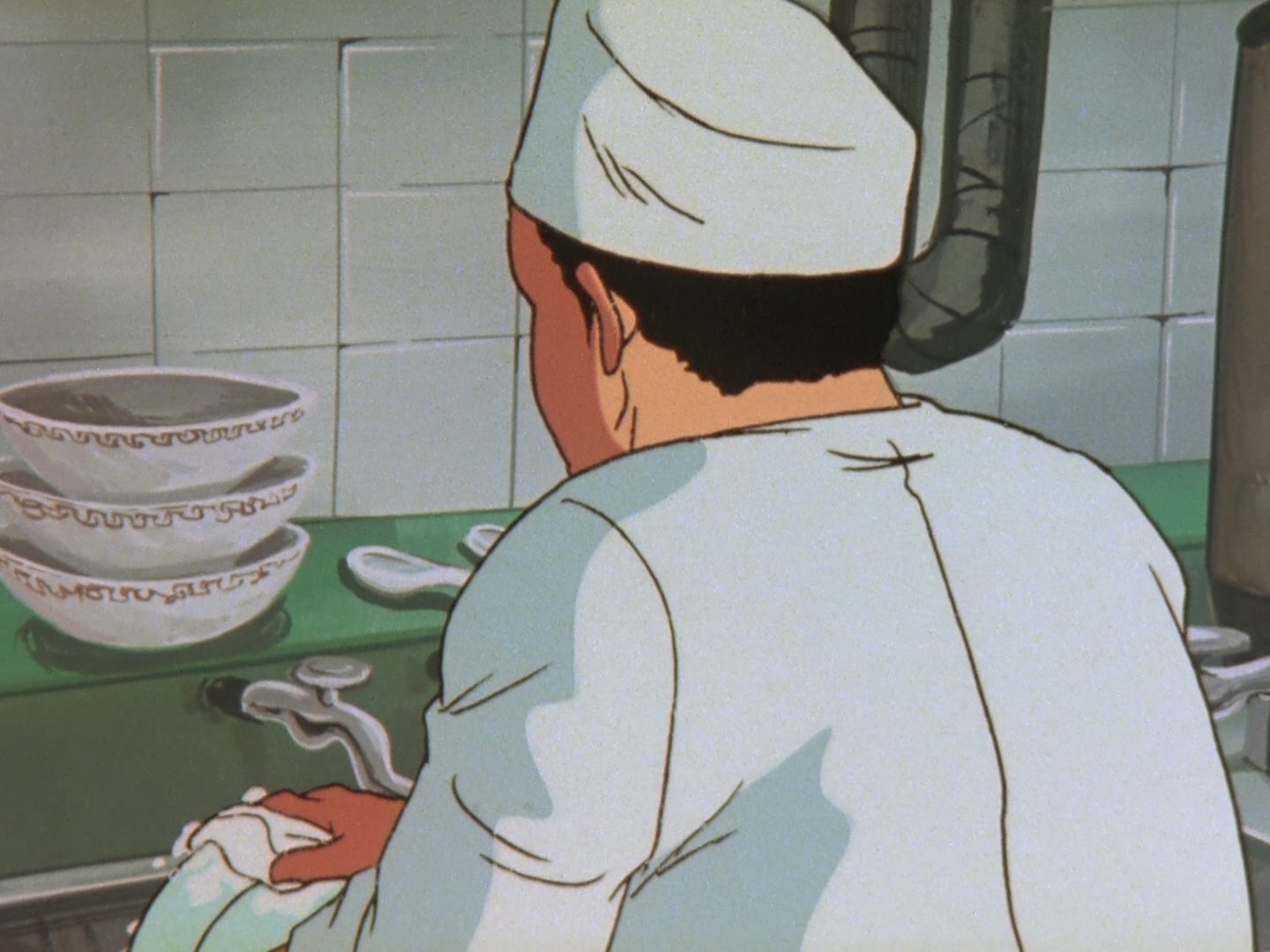 Super Dimension Fortress Macross Ep 16: Kung Fu Dandy @ 04:10