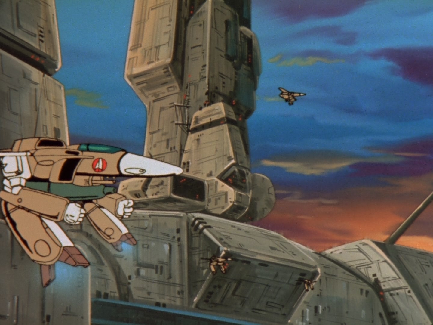 Super Dimension Fortress Macross Ep 19: Burst Point @ 02:22