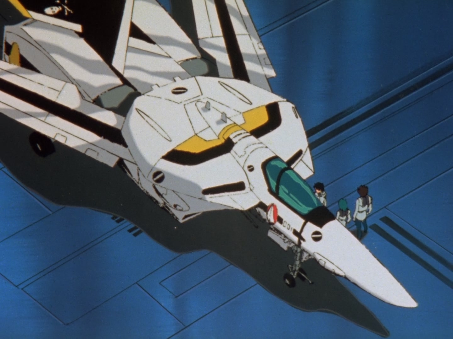 Super Dimension Fortress Macross Ep 19: Burst Point @ 09:06