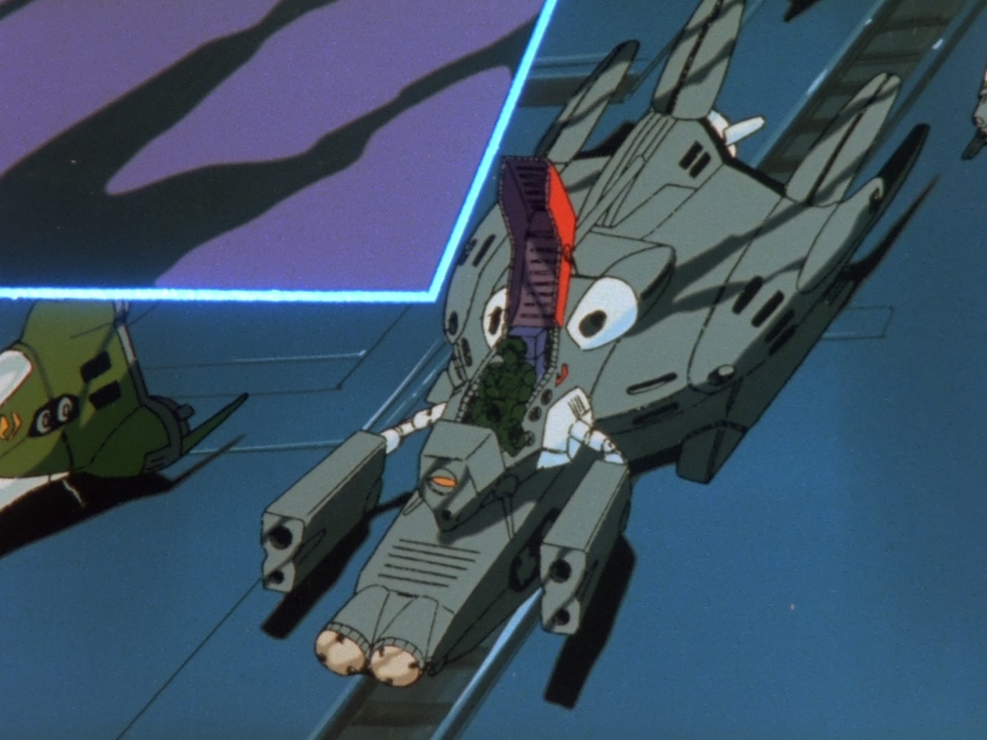 Super Dimension Fortress Macross Ep 19: Burst Point @ 10:15