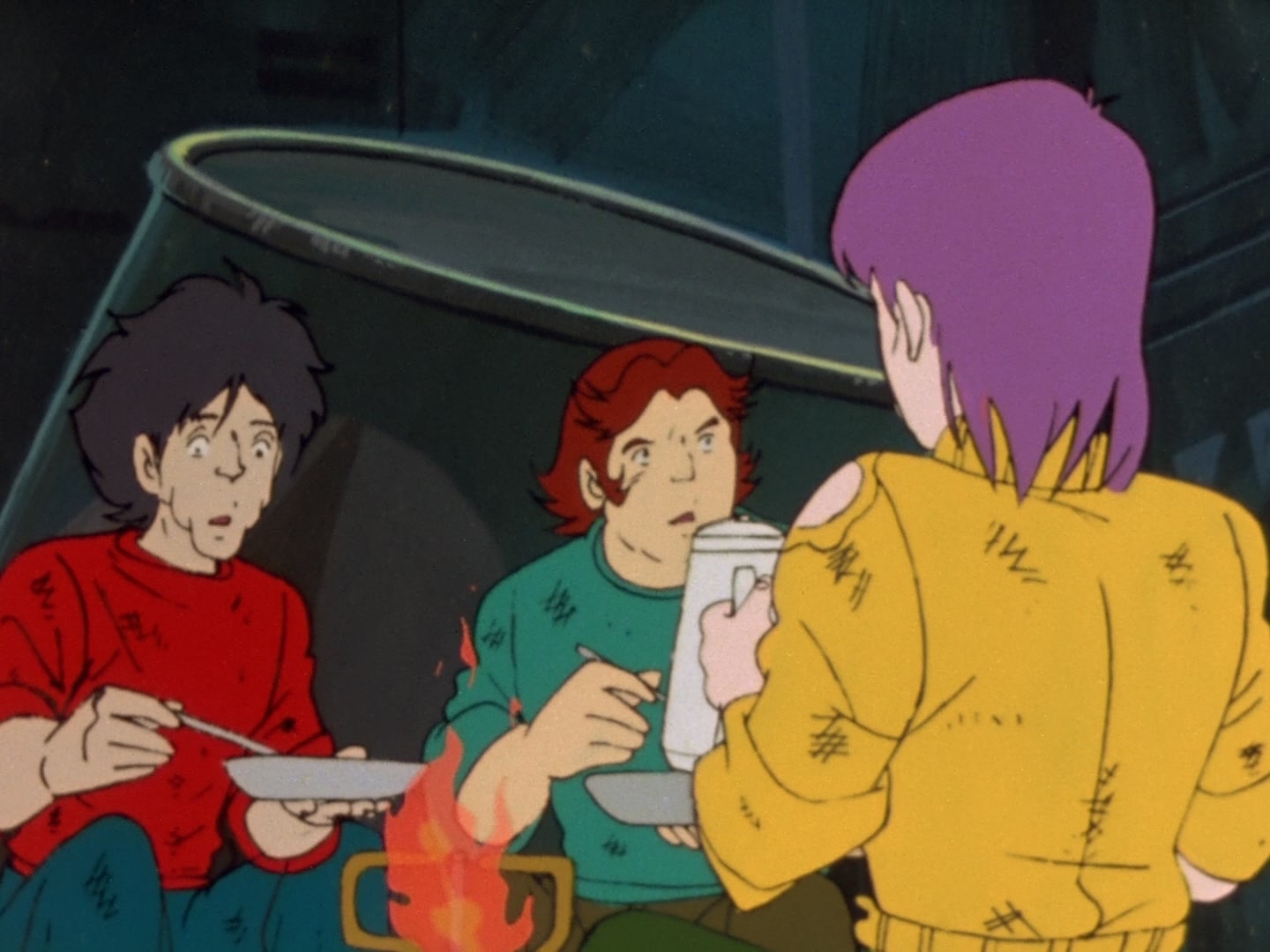 Super Dimension Fortress Macross Ep 20: Paradise Lost @ 08:50