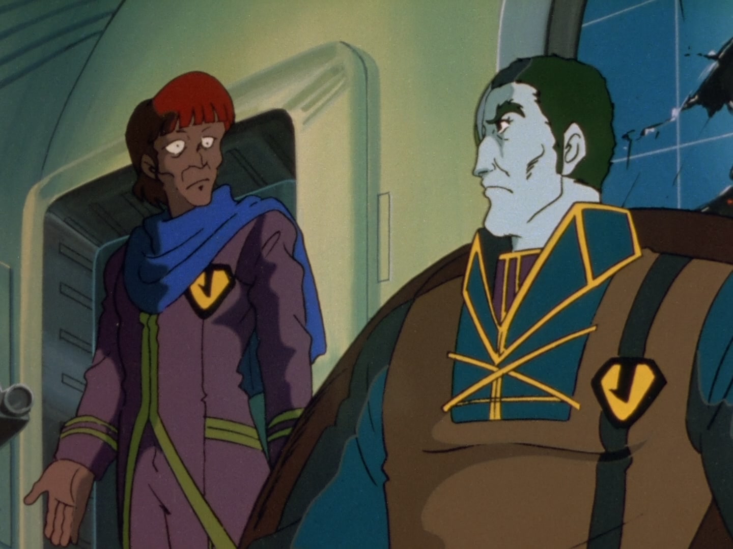Super Dimension Fortress Macross Ep 23: Drop Out @ 06:53