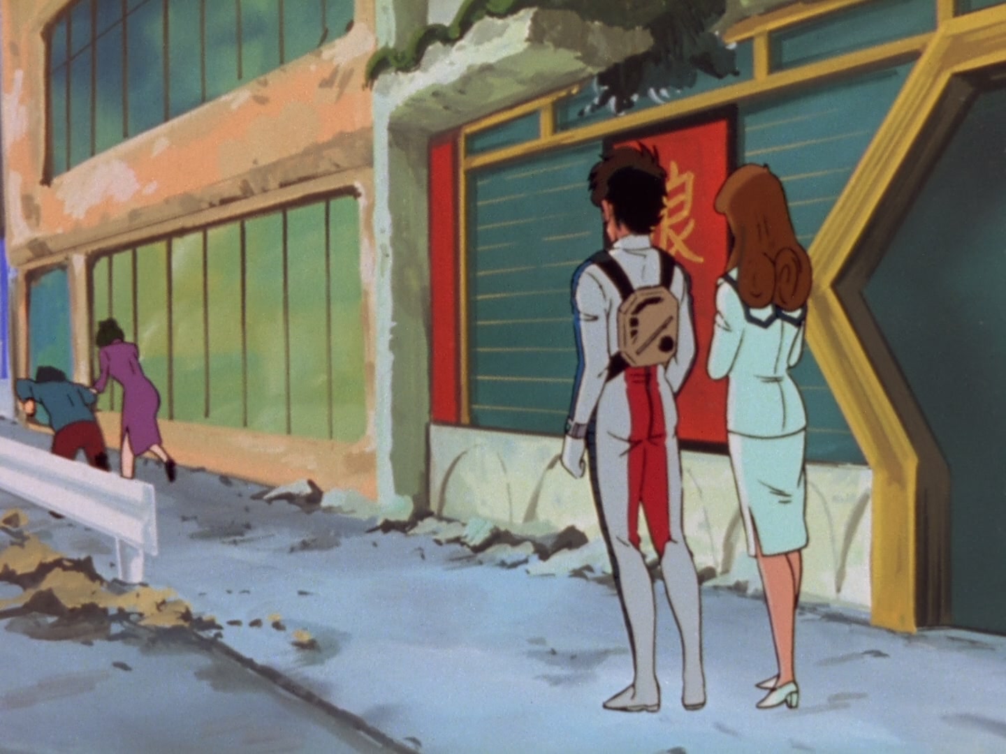 Super Dimension Fortress Macross Ep 23: Drop Out @ 15:55